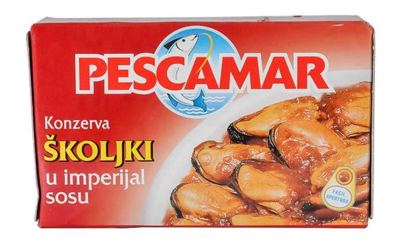 KONZERVIRANE ŠKOLJKE U SOSU 111GR