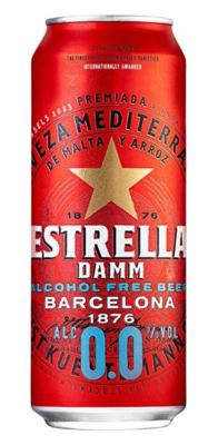 PIVO ESTRELLA DAMM 0,0% 0,5 L