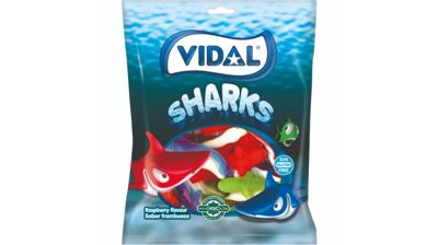 VIDAL GUMENE BOMBONE SHARKS 90G