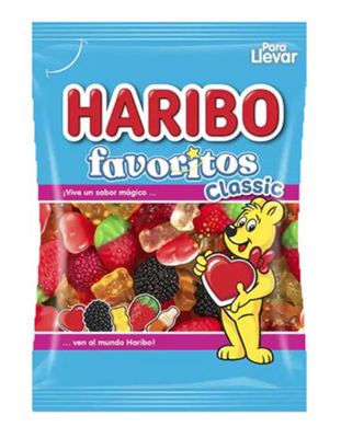 GUMENE BOMBONE HARIBO FAVORITOS CLASSIC 90G
