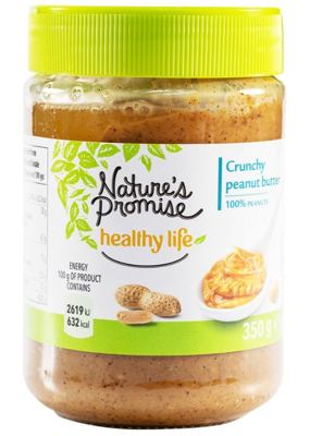 Kikiriki puter 100% crunchy NP 350g