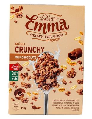 Musli crunchy cokolada Emma 350g