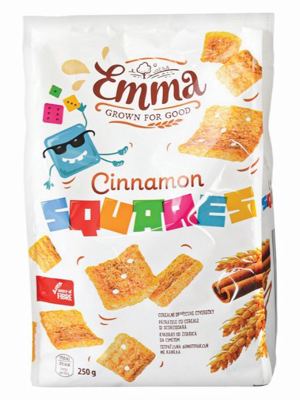 Cinnamon Squares Emma 250g