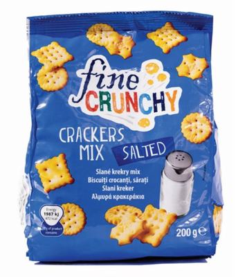 Krekeri slani Fine Crunchy 200g