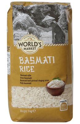 Basmati pirinac World's market 1kg