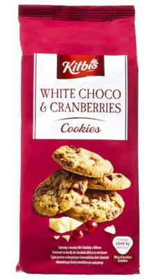 Cookies bela cokolada&brusn.Kitbis 200g