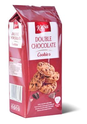 Cookies double chocolate Kitbis 200g