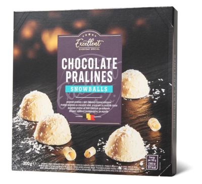 Praline Snowballs Excellent 200g