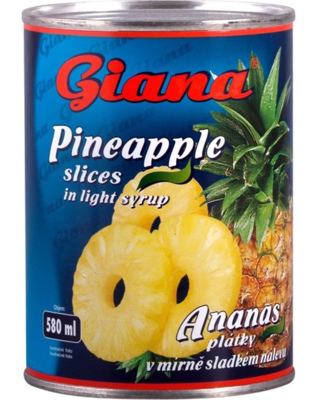 GIANA ANANAS KOLUTOVI 580ML