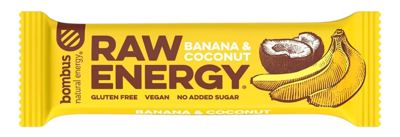 BAR BEZ GLUTENA BANANA& KOKOS BOMBUS 50G
