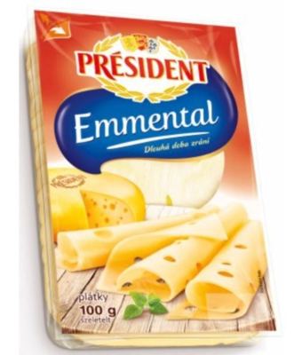 SIR EMMENTAL SLICE 100G PRESDIENT