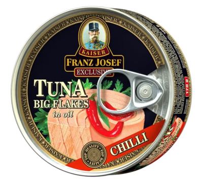 TUNA KOMADI SA PAPRIČICOM U ULJU 170GR. KFJ