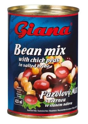 PASULJ MIX 4 VRSTE 425ML GIANA