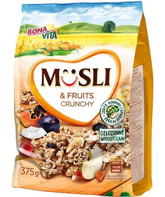 MUSLI CRUNCH VOĆE 375GR BONAVITA