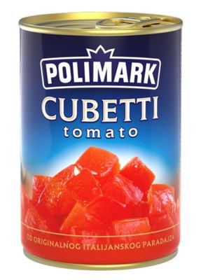 PARADAJZ PELAT CUBETTI POLIMARK 400G LIM.