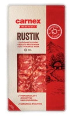 KOBASICA RUSTIK SLICE 100GR CARNEX