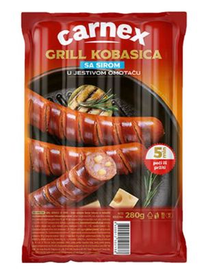 Carnex Grill kobasica sa sirom 280g