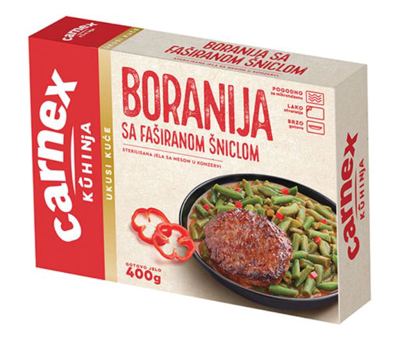 Boranija sa fasiranom sniclom 0400 Carnex