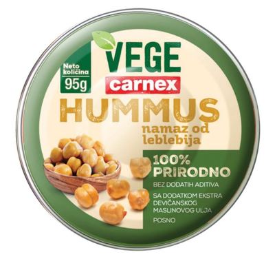 Vege Hummus classic 95g #16 Carnex