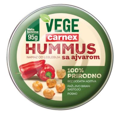 CARNEX HUMMUS SA AJVAROM 95G LIM