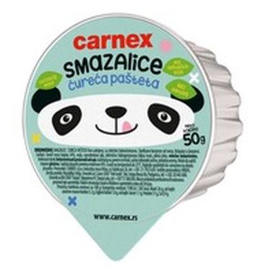 PASTETA CURECA SMAZALICE CARNEX 50G CARNEX DOO