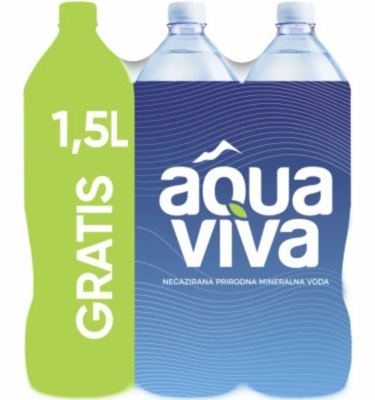 KNJAZ VODA A.VIVA 1.5L 5+1G