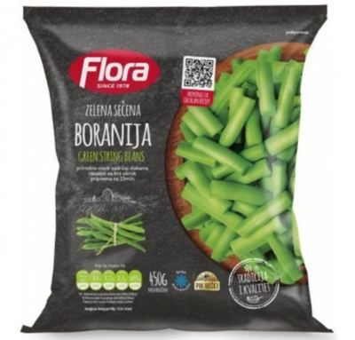 SMRZNUTO POVRĆE BORANIJA ZELENA FLORA 450G