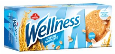 WELLNESS 210GR OVSENE PAHULJE 1/16 BAMBI