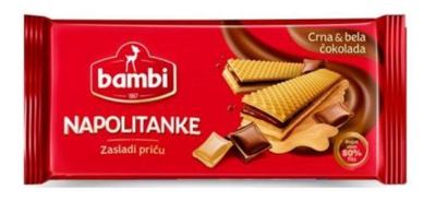 Napolitanka bela i crna cokol 185g #20