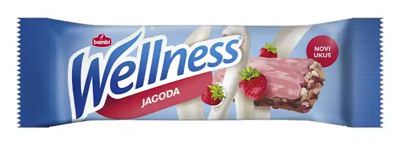 WELLNESS JAGODA MUSLI BAR SA PRELIVOM 23G