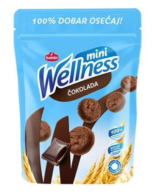 OVSENE PAHULJICE WELLNESS MINI ČOKOLADA 70 GR BAMBI
