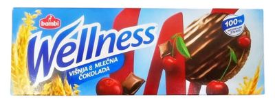 WELLNESS INTEG.KEKS SA VIŠNJOM PRELIVEN 155G