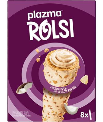 KEKS PLAZMA ROLSI 130g KOKOS
