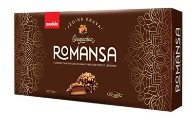 KEKS ČOKOLADNI ROMANSA LEŠNIK 150G RAVANICA