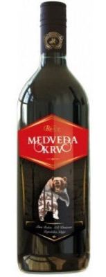 VINO STOLNO CRNO MEDVJEĐA KRV 11.5% 1 L (6) RUBIN