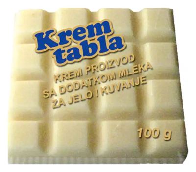 COKOLEND KREM TABLA 100GR BELA
