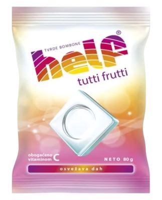 HELF TUTTI FRUTTI 80G