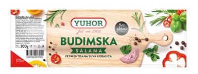 Budimska salama vakum Yuhor 300g