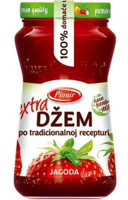 EKSTRA DŽEM JAGODA 360G PIONIR