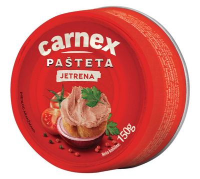 PAŠTETA CARNEX JETRENA 150 G