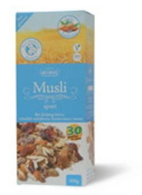 Musli sport bez dodatog secera 400g