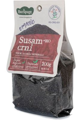 CRNI SUSAM 200G ORGANIK "ŠPAJZ"