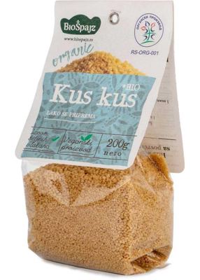 KUS KUS BIO 200 GR BIO ŠPAJZ