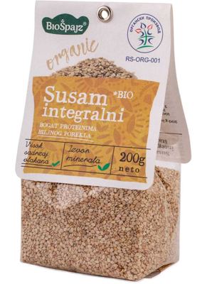 SUSAM INTEGRALNI BIO 200 GR BIO ŠPAJZ