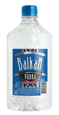 VODKA BALKAN 40% PET 0.5 12/1