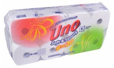 TOALETNI PAPIR 3SL UNO 8/1