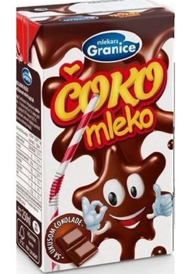 ČOKOLADNO MLEKO 250ML GRANICE 1/24