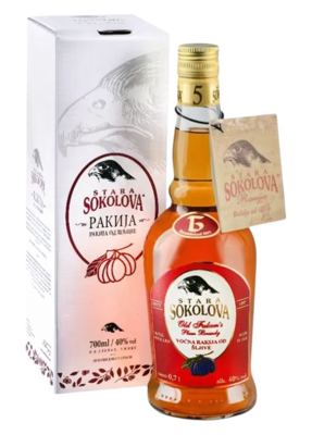RAKIJA STARA SOKOLOVA 5GOD EXPORT SA KUTIJOM 0,7L GLOBAL