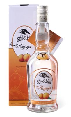 RAKIJA STARA SOKOLOVA KAJSIJA 40% 0.7L KUTIJA