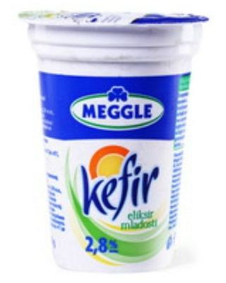 KEFIR MEGGLE 2,8%MM 180G ČAŠA